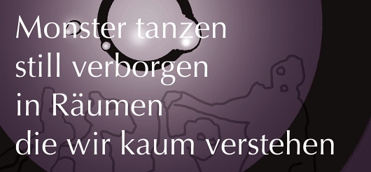"Monster tanzen ..."-Flyer